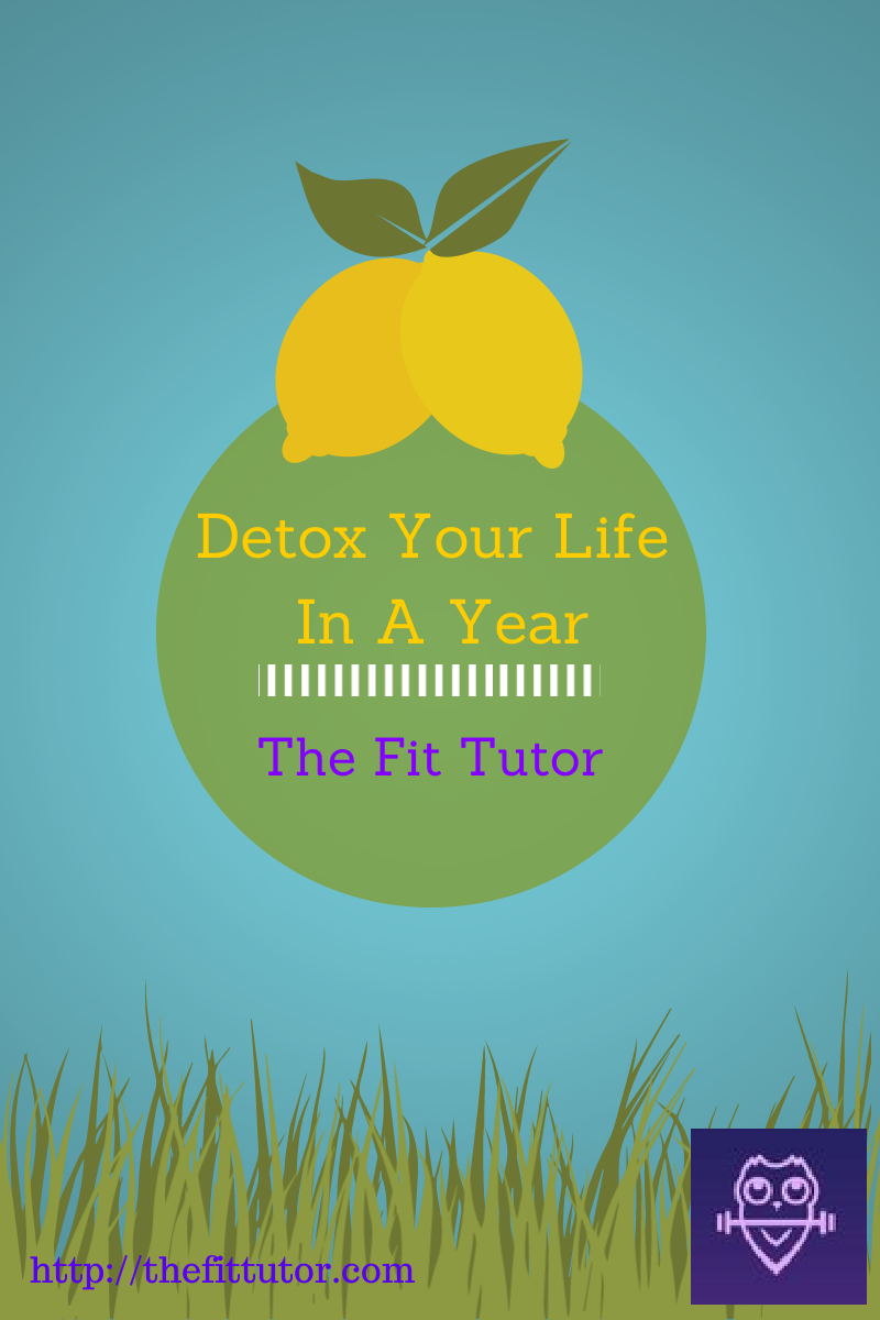 Check out thefittutor.com's Detox Your Life in a Year posts! Get healthy with practical tips, strategies, and information- one month at a time :)